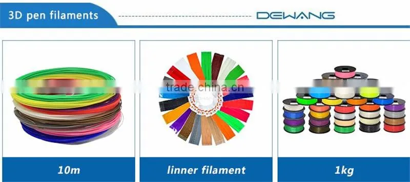 3D directly factory 3D printing pen filaments 1.75mm/3.0mm ABS PLA for 3D printing pen