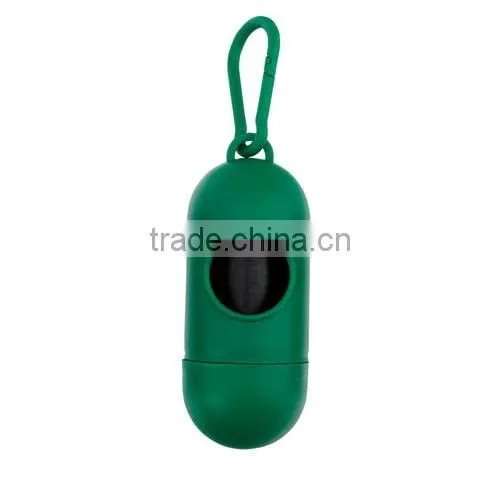 Portable pet waste bag dispenser