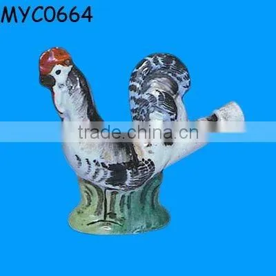 Spotted shell shape ceramic marine whistle