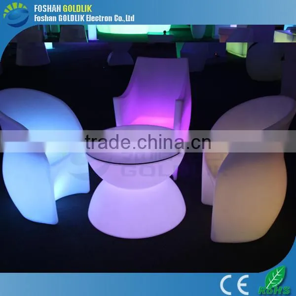 Wholesale Bar Seat Light Furniture LED Glow Chair