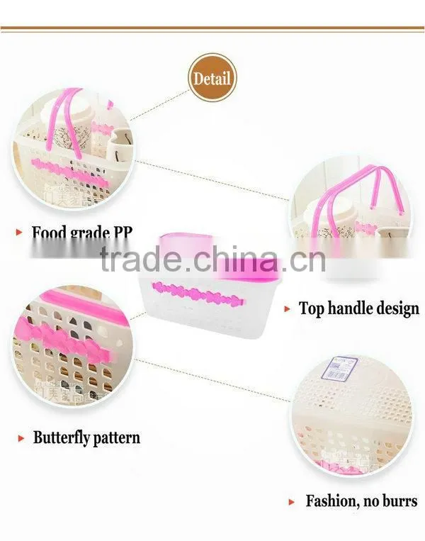 Hot sale refresh color shower basket