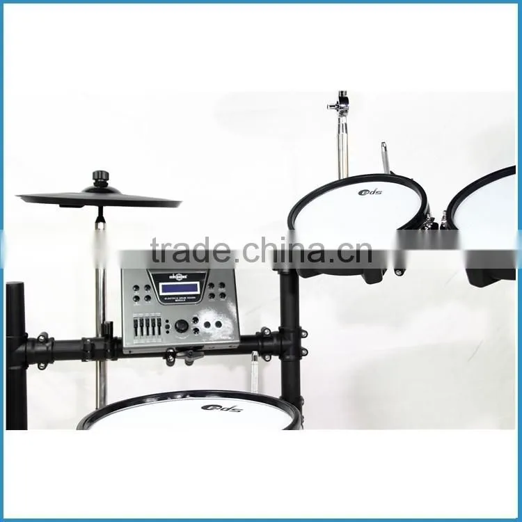 mesh drum head electric drum set, extendable electronic drums, digital drum set 5 drum/6 drum