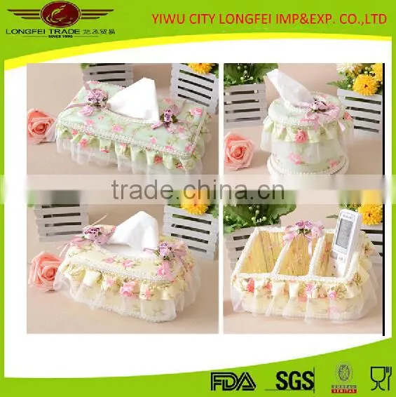 Creative Lace On-board Tissue Boxes Pumping Carton