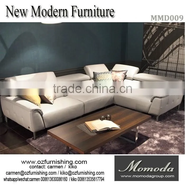 Home Furniture modern design leather sofa Chesterfield Sofa
