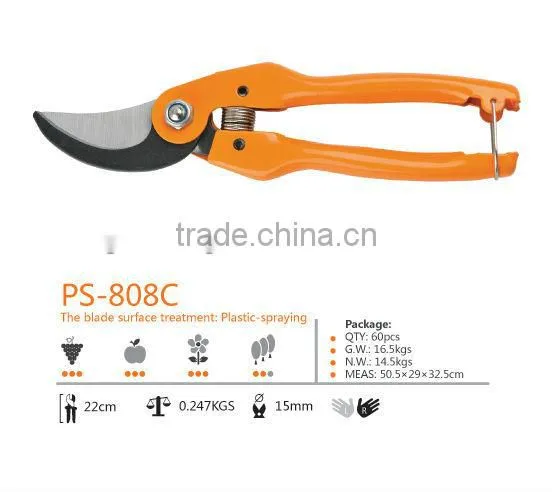 7" Gaden use long handle tree pruners