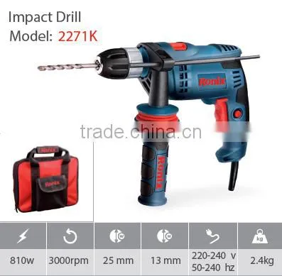 Ronix new model impact drill 2271K 710W 13mm, 25mm 2800rpm