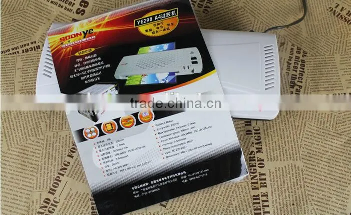 A4 size electric paper laminator