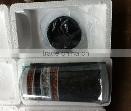 Activated carbon particles filter with 6 layer