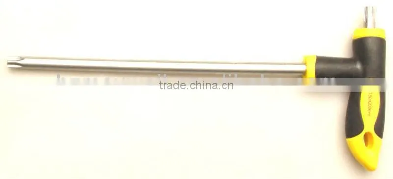 16PC HEX & STAR T-HANDLE DRIVERS