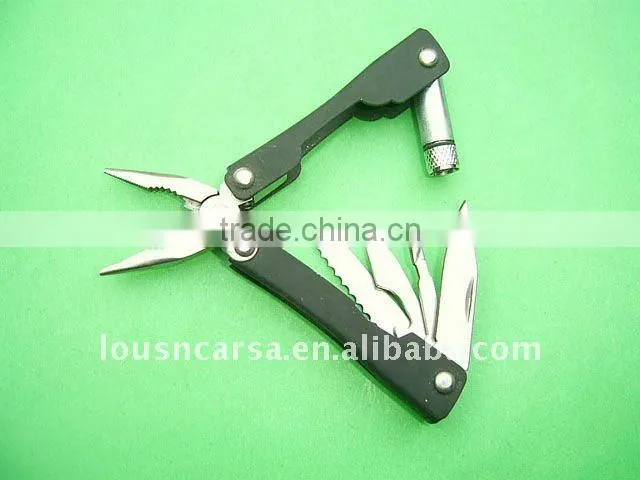 Folding multi-function stainless steel tool clamp