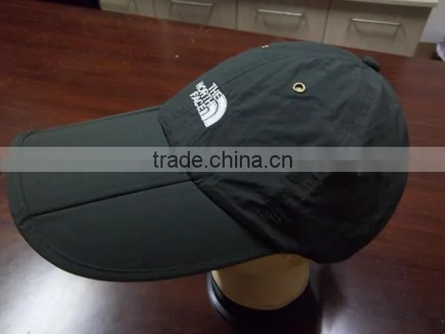 2015 Nylon Hot selling waterproof Folding Cap baseball cap