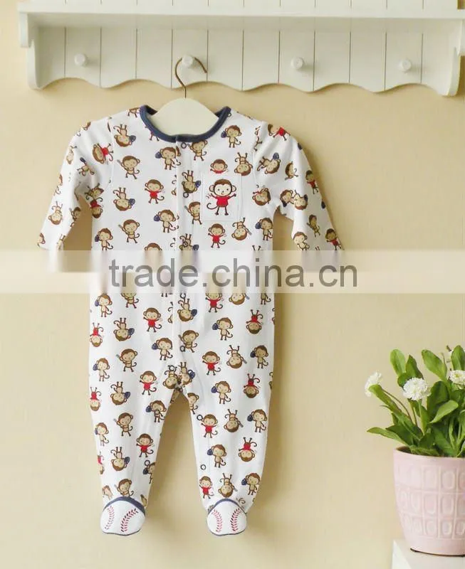 mom and bab 2012 summer baby clothes 100% cotton embroider romper with feet