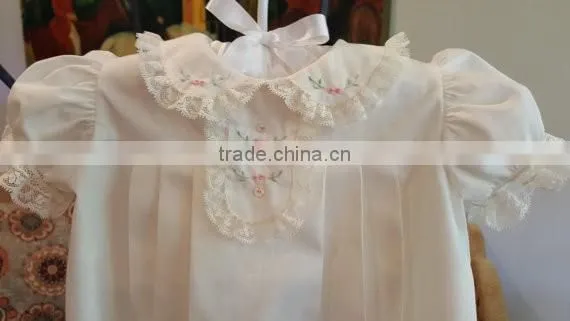 2017 Spring OEM Embroidered Baby Girl Clothes Set