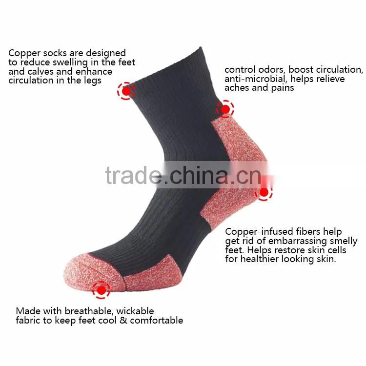 2017 Sporting wear online running compression hiking running soccer socks for man