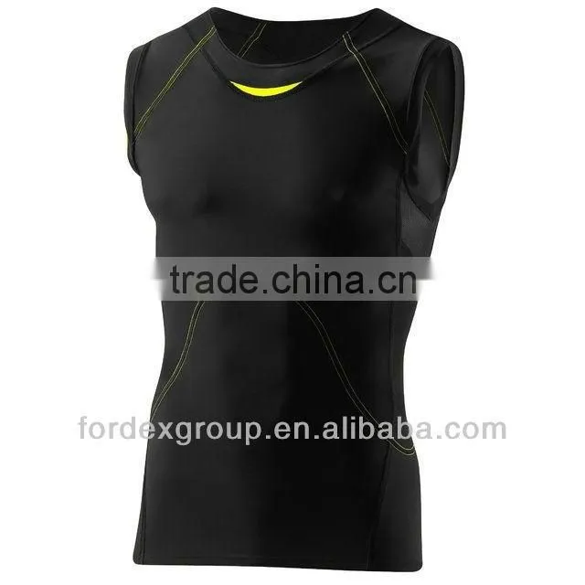 Compression tops cycling vest compression gilet