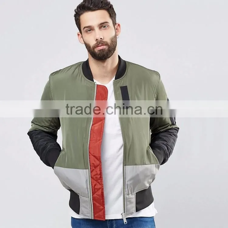 Professional Manufacturer OEM plain baseball jacket