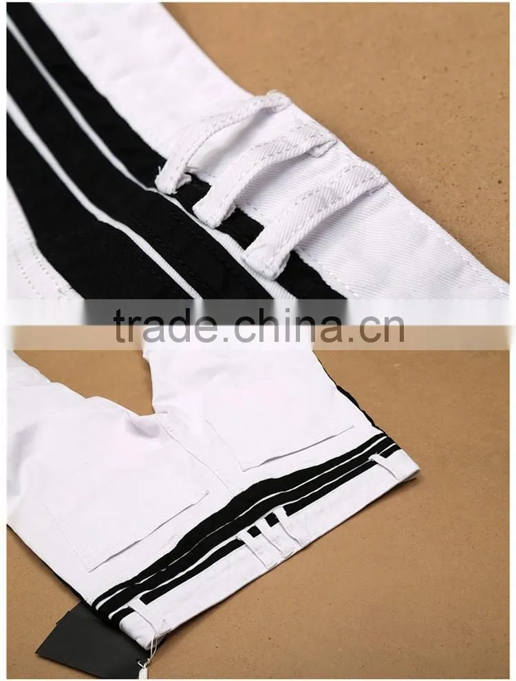 2014 Men Slim White New Design Jeans Pants