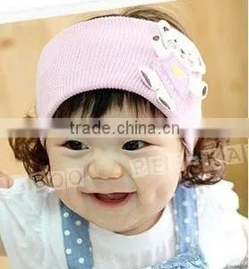 chiffon bow baby hair accessories