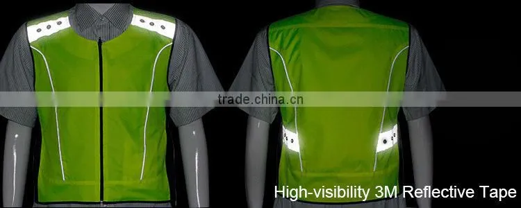 breatheable reflective running clothing /vest/gear for runner at night