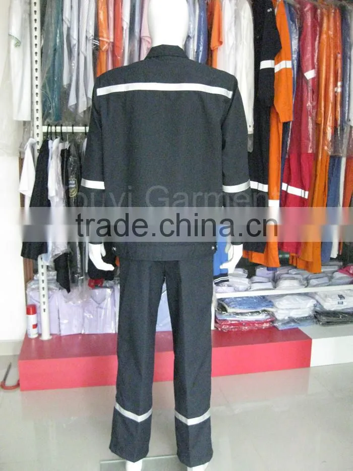 Hot sell fire resistant flame retardant Aramid fiber workwear with reflection
