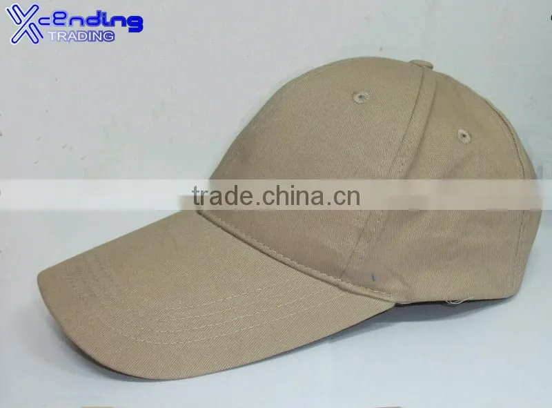 Plain cotton baseball caps 6 panel in ready stock