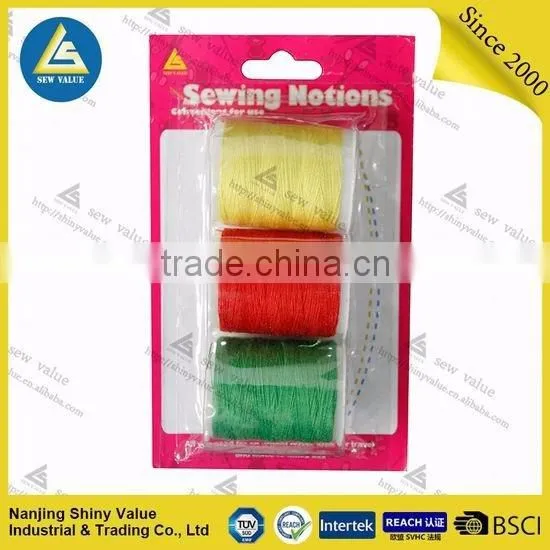 transparent color 100% nylon thread