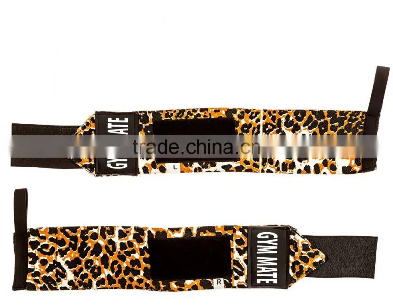 Gym Sport Custom Crossfit Wrist Wraps, Weight Lifting Wrist wraps