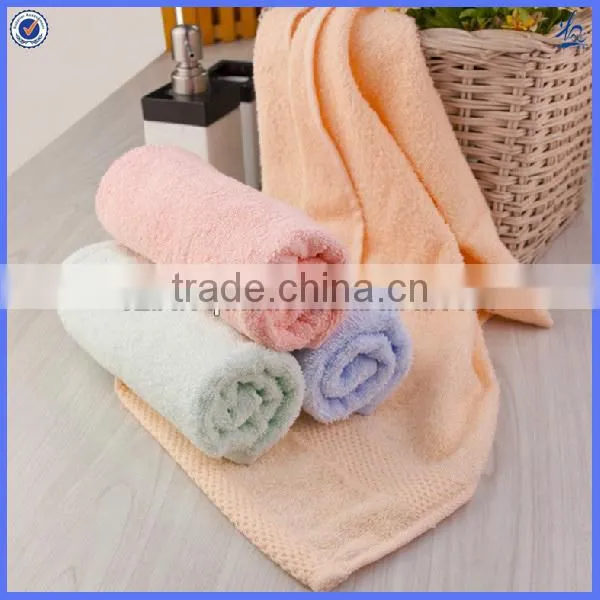 spiral satin border thin towel fabric