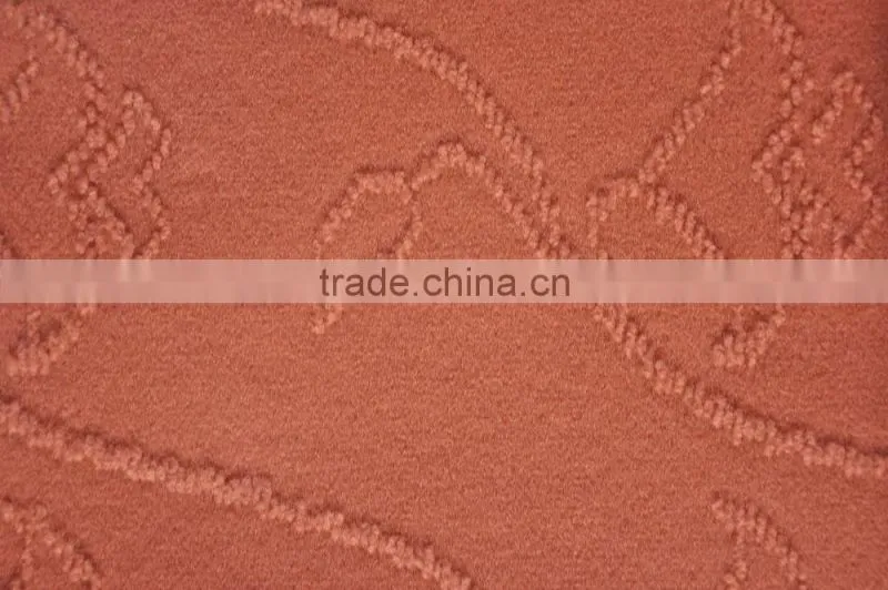 nonwoven polyester single Velour Jacquard carpet