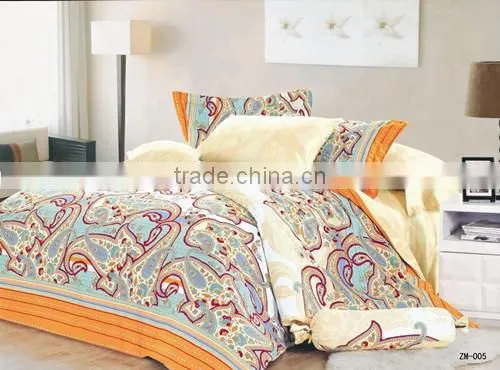 Cheap luxury king size cotton bedding set