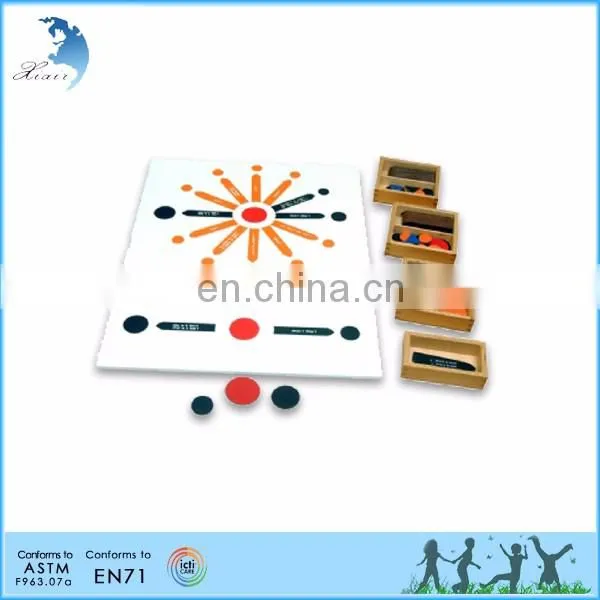 China supplier promotion nursery school wooden diy science toys