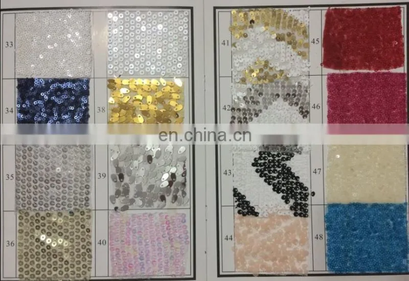 TC229A 80x80 square polyester sequin tablecloth factory