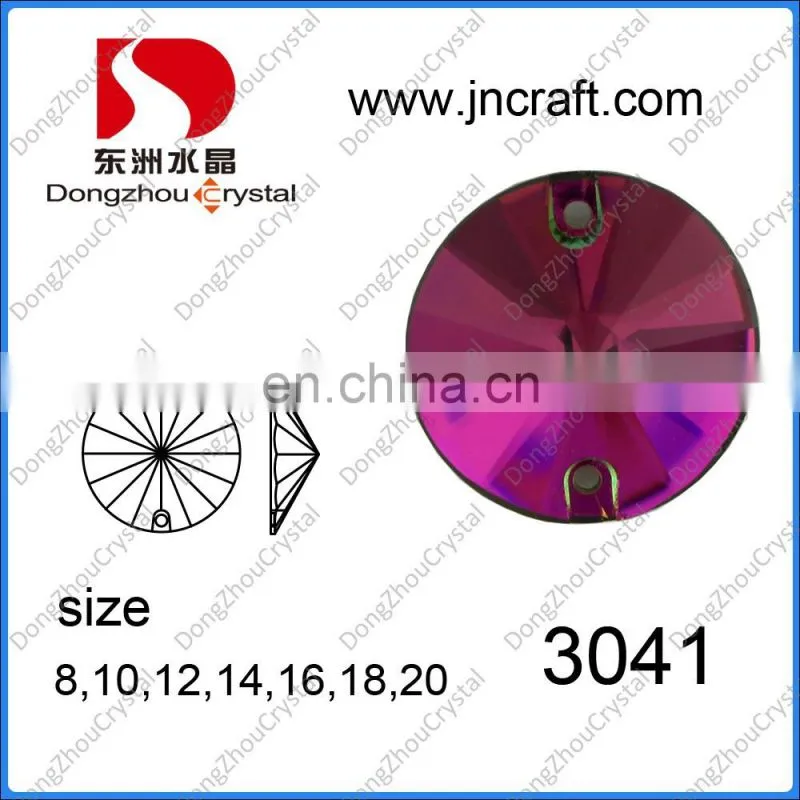 Wholesale Sew on Crystal Button for Women Rhinestone Costume Jewelry Accessories