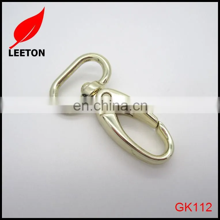 Zinc alloy 0.75inch swivel bag snap hook