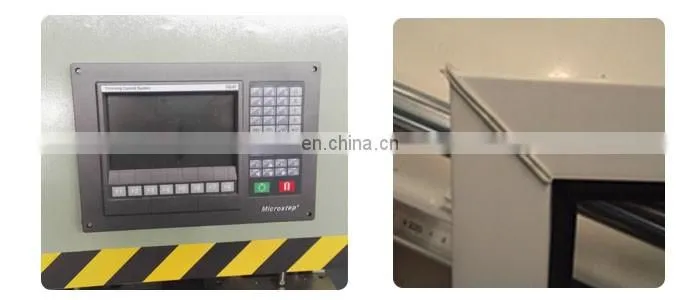 PVC upvc doors and windows CNC corner cleaning making machinery