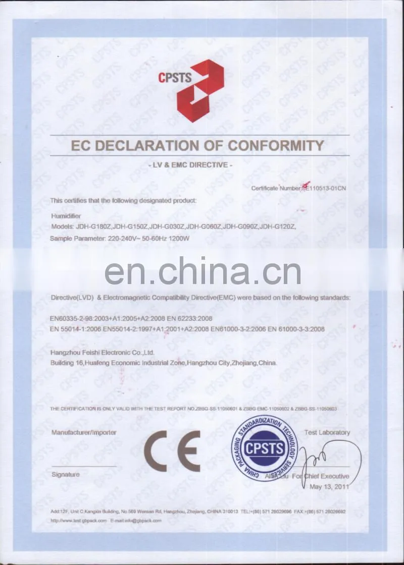 Big capacity industrial humidifier ultrasonic type