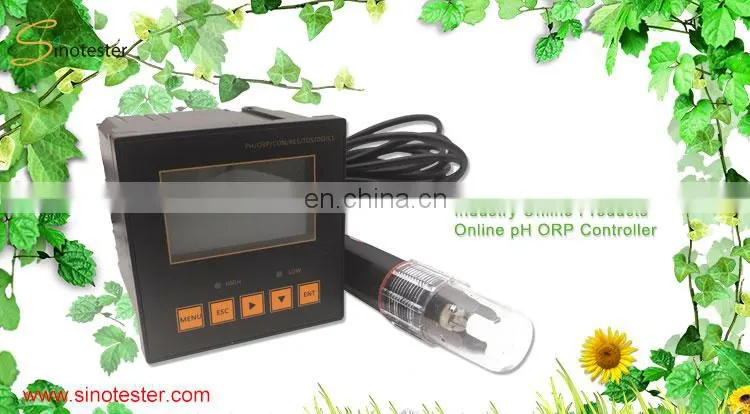 laboratory online industrial water tester pH ORP Controller