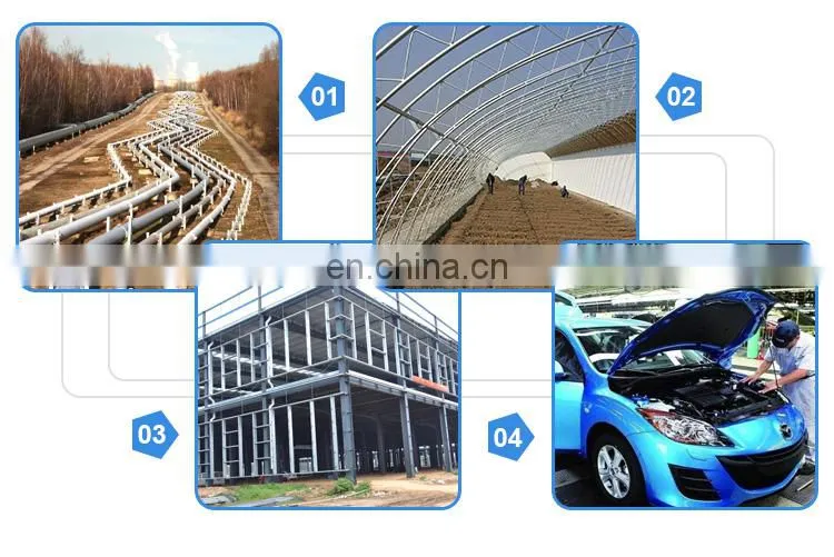 MS pipe weld square Ms square pipe myanmar steel pipe supplier steel hollow section
