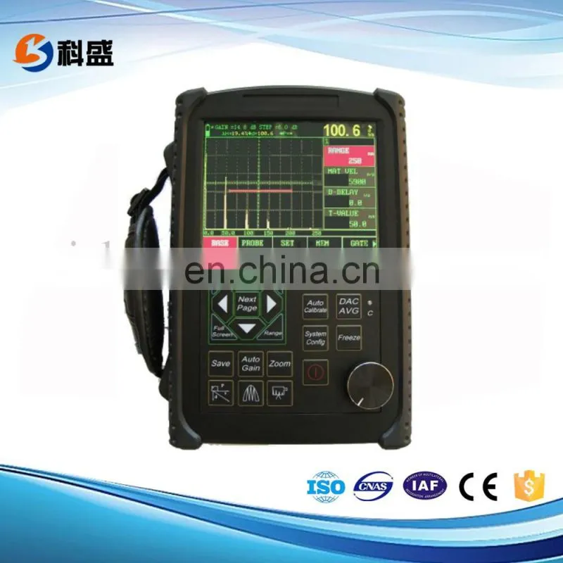KS650 NDT equipment/ Portable Digital Ultrasonic Metal Flaw Detector