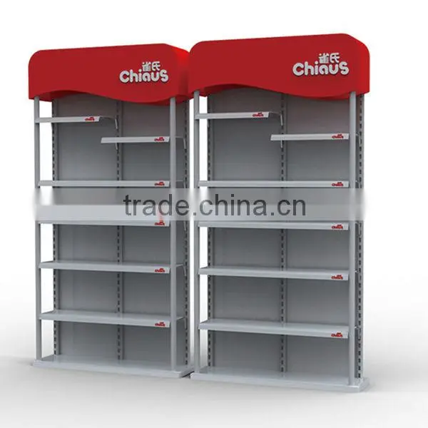 Fashionable designed Wall Display shelf with 6 shelves for Children Products