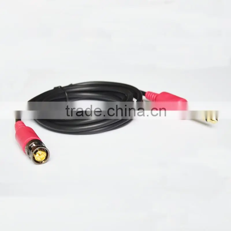 6.35mm jack extension cable with bnc 2m
