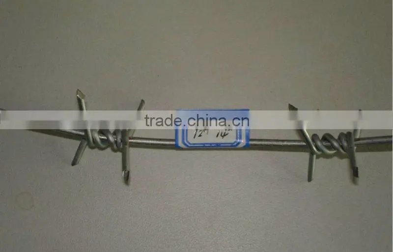 hot dip/ Electro galvanized barbed wire (manufacturer)