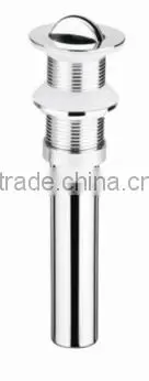 Wholesale Chaoan 201 stainless steel push down pop up Sink basket strainers waste made in china