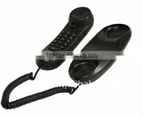 Wall mountable hotel phone