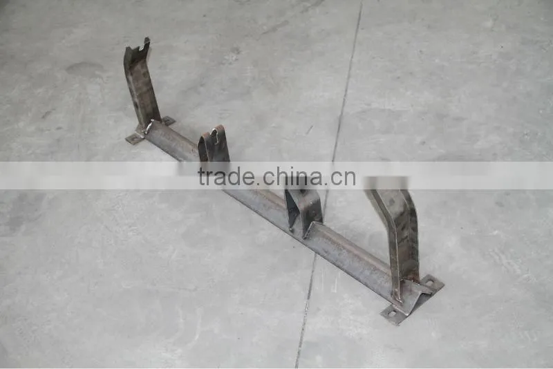 Steel Belt Conveyor Roller Idler / Self-Aligning Idler Frame