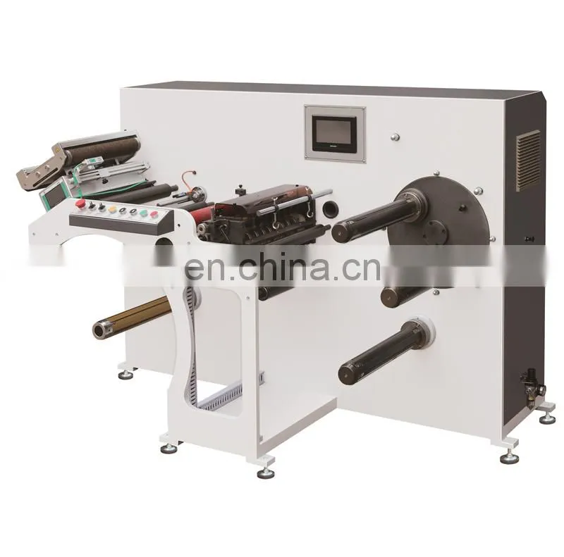 UTS420H Turret Type High Speed Automatic Label Cutting Machine, self-adhesive sticker cutter rewinder