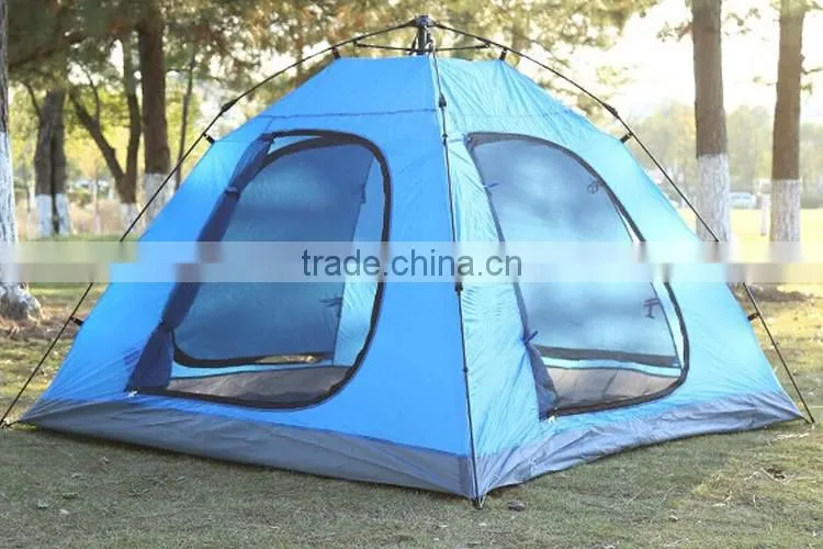 Good Quality Four Person Automatic Double Layer Camping Tent