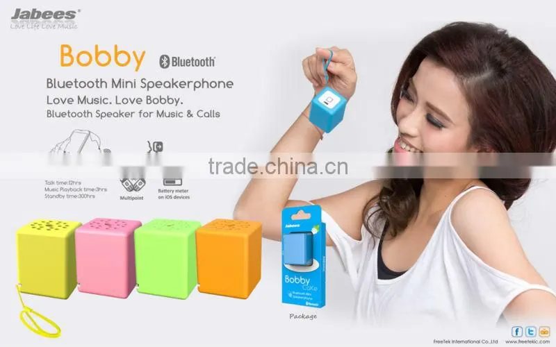 3.5mm Line in Bluetooth Speaker Best Selling 2014 Consumer Electronics Mobile Phone Accessories