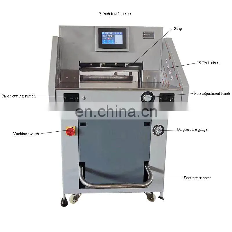 a4 a3 Hydraulic program paper cutting machine
