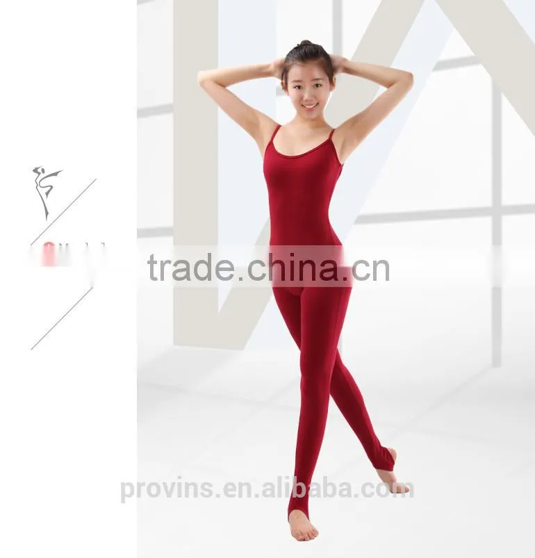 Camisole Gymnastics Leotards with Stirrup Pants (2260)